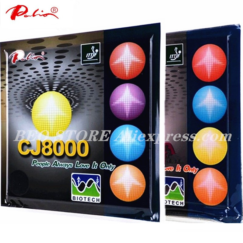 Table Tennis Grip Types - Palio CJ8000 BIOTECH Tênis de Mesa