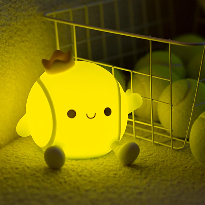 Table Tennis Touch - Luminária Noturna de Silicone em Formato