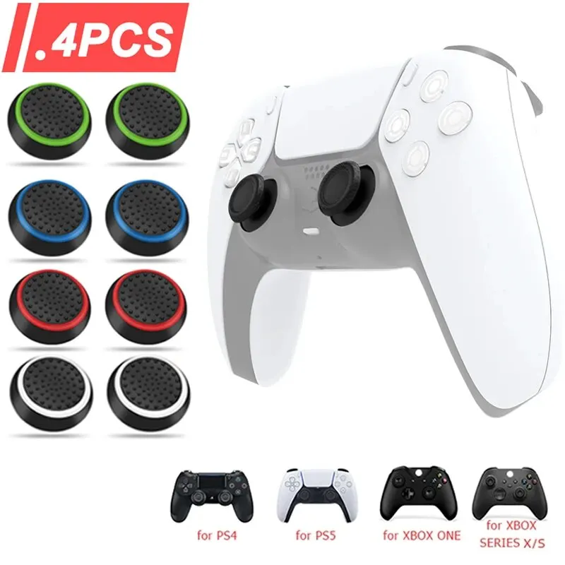 Table Tennis Xbox - 4PCS Capas de Silicone para Thumbsticks