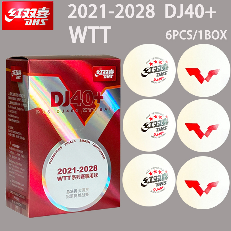 Table Tennis Video Game - Novo dhs dj40 + bolas de
