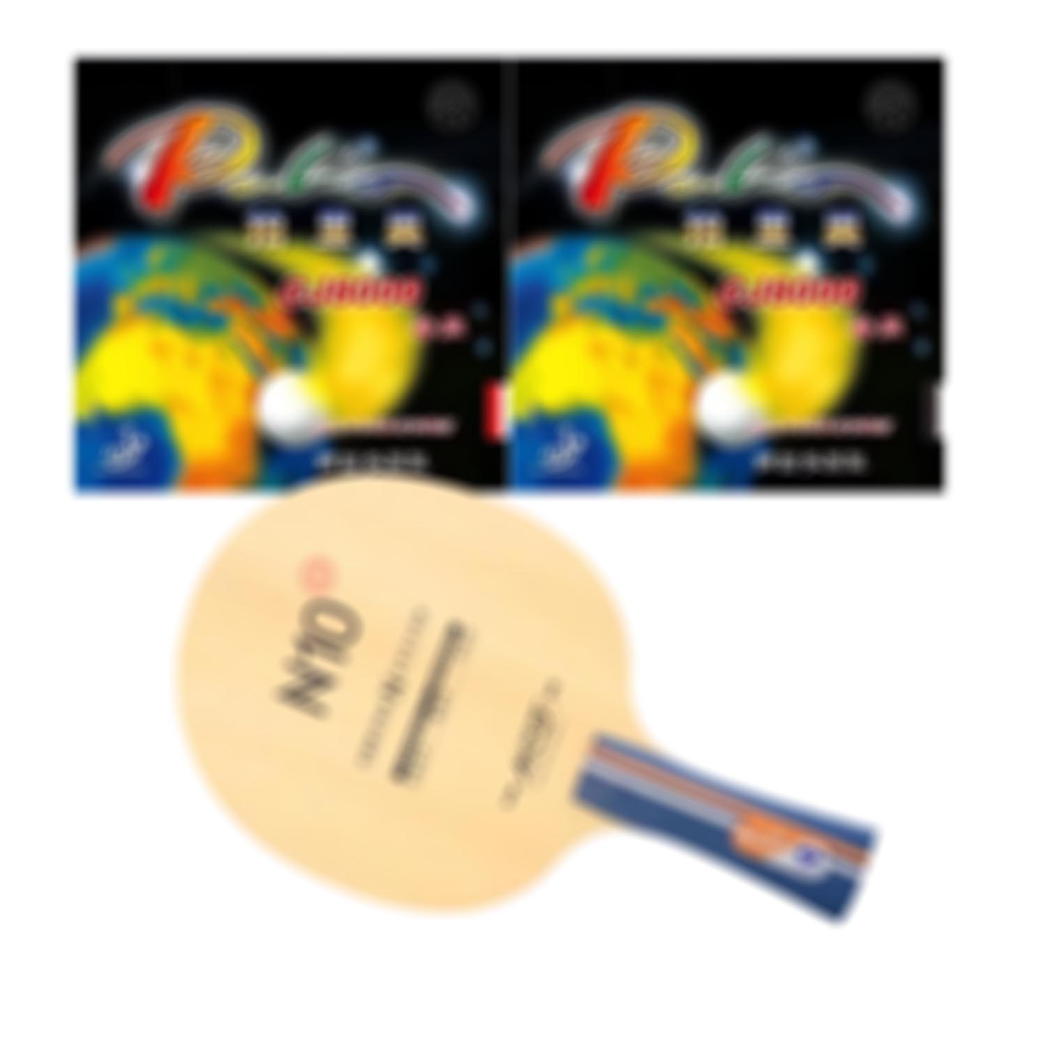 Table Tennis Grip Types - Raquete Pro Combo YINHE N10s N