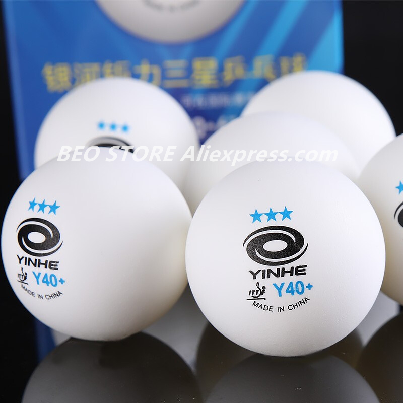 60 bolas YINHE 3 estrelas Y40  - Table Tennis Video Game avaliação e preço