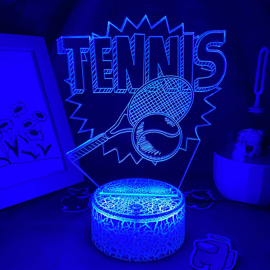 Lâmpada de Lava LED 3D com Ilu - Table Tennis Touch avaliação e preço