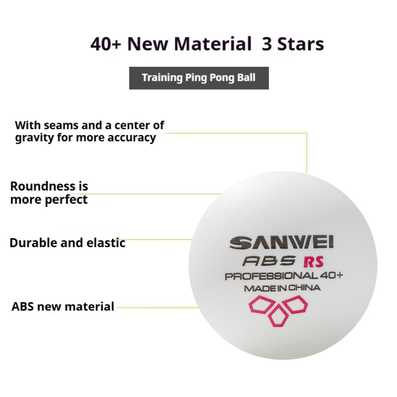 SANWEI RS40 + 3 estrelas bolas - Table Tennis Video Game avaliação e preço
