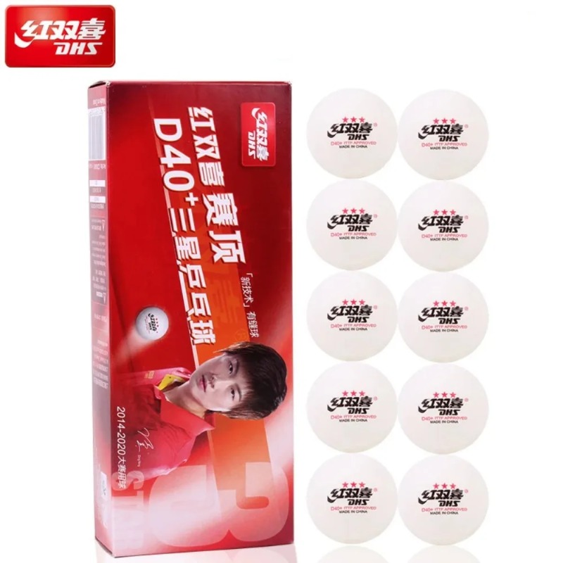 Bolas de Tênis de Mesa DHS D40 - Table Tennis Video Game avaliação e preço