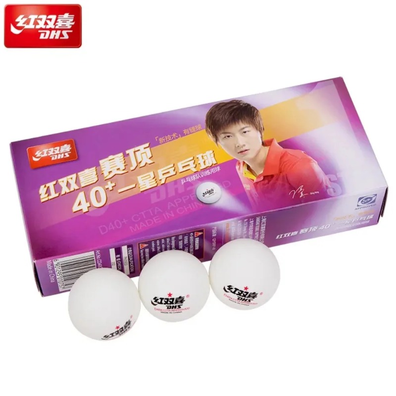 Bolas de Tênis de Mesa DHS D40 - Table Tennis Video Game avaliação e preço