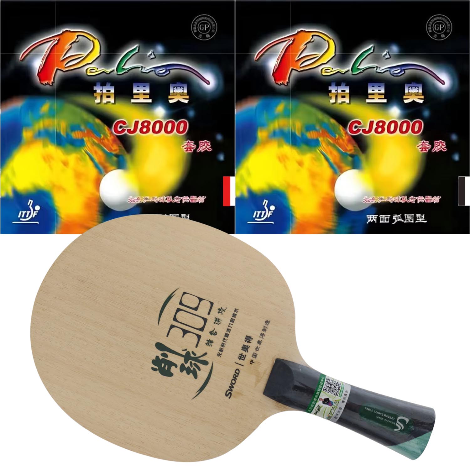 Raquete Pro Combo Sword 309 Ch - Table Tennis Grip Types avaliação e preço
