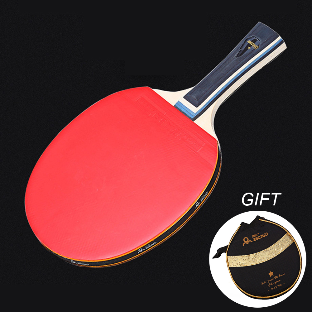 1pc forte rotação raquete de t - Table Tennis Grip Types avaliação e preço